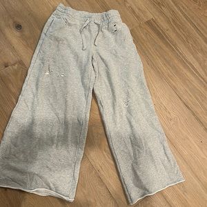 Aerie wide leg skater sweatpants